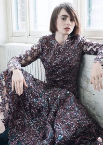 House Of Usher Lily Collins by David Roemer 04