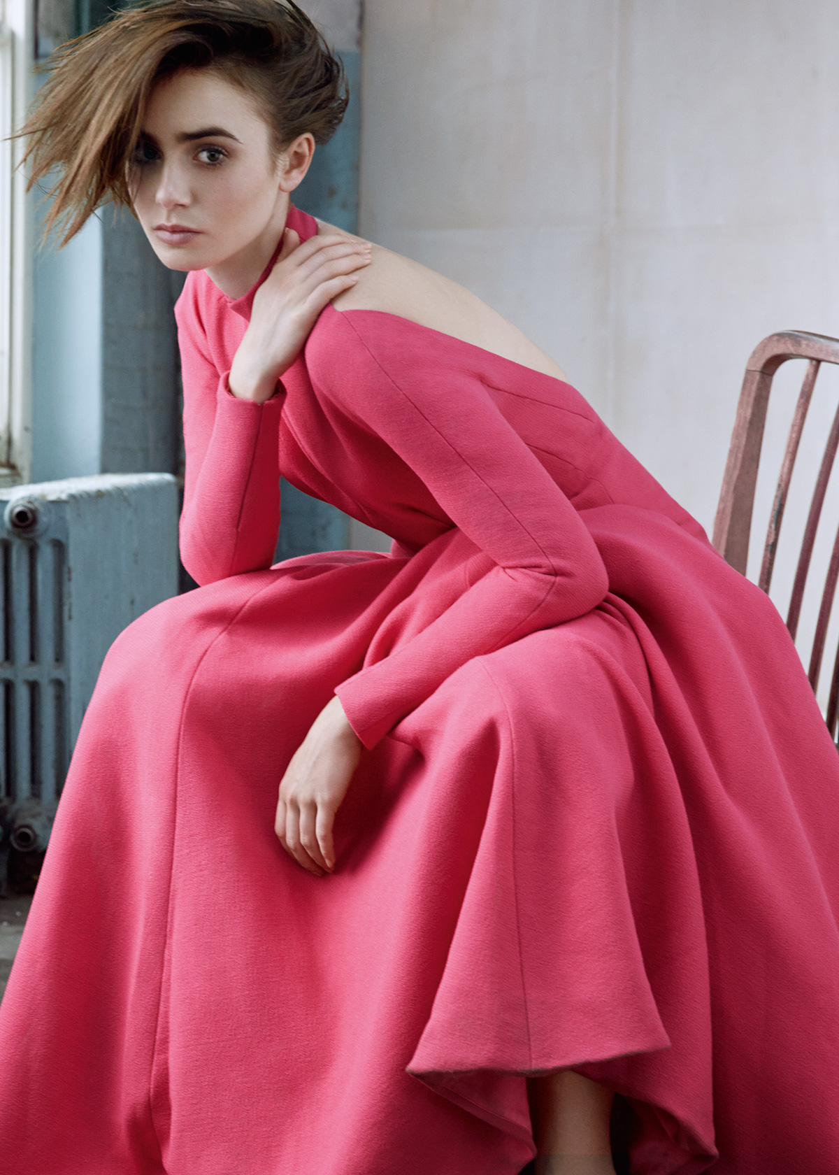 House Of Usher Lily Collins by David Roemer 08