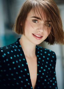 House Of Usher Lily Collins by David Roemer 10