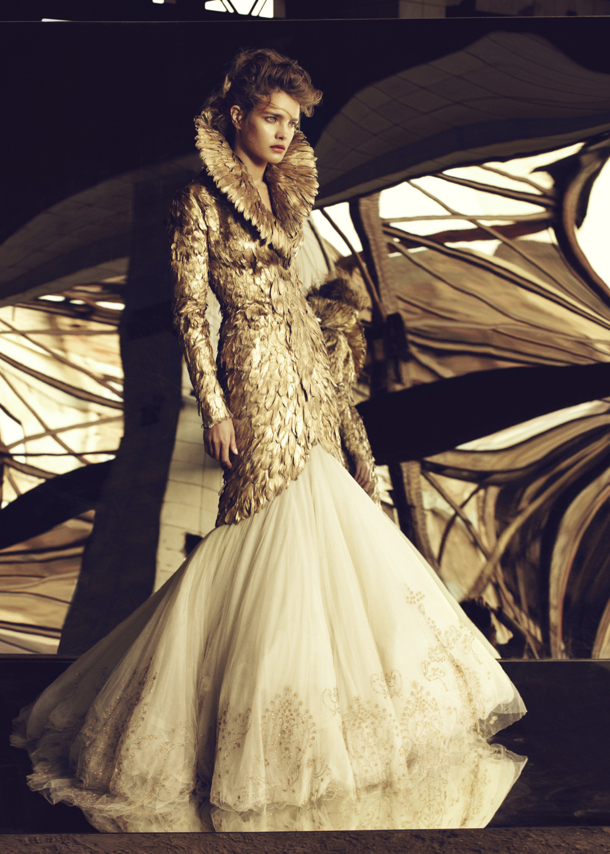 House Of Usher Natalia Vodianova by Michelangelo di Battista and Dinos Chapman 04